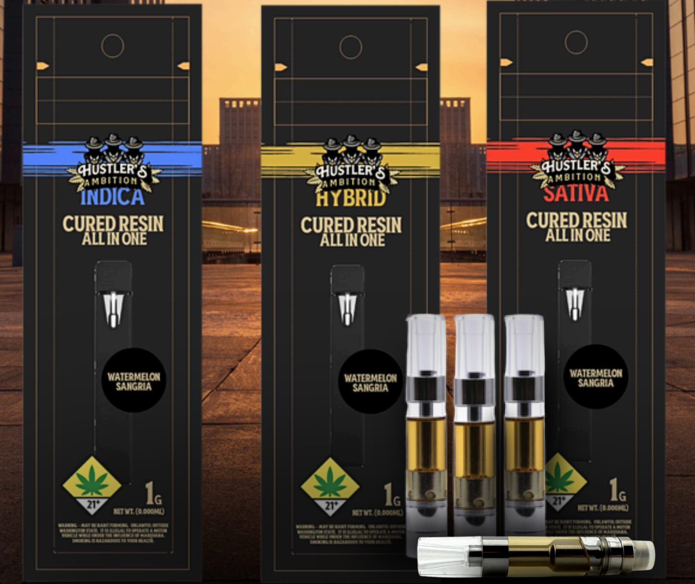 Donny Burger - Cured Resin Cartridge - Hustler's Ambition | Zips