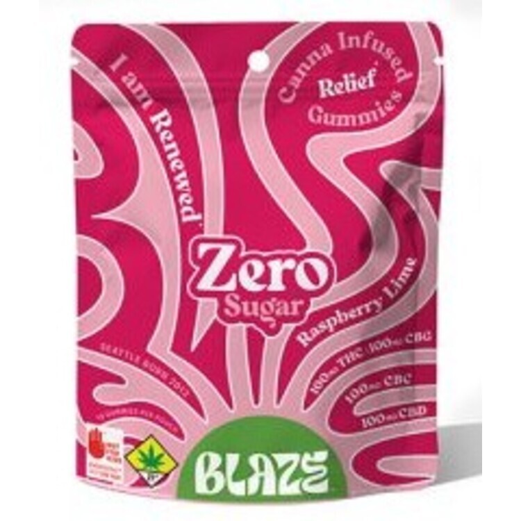 400mg Raspberry Lime Soft Candies