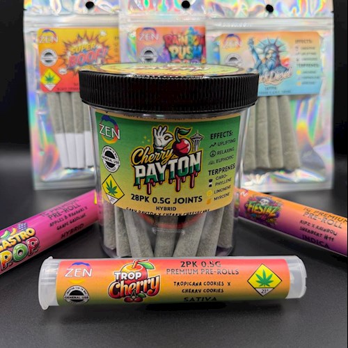 JO 28pk Hash Burger 14g Zen