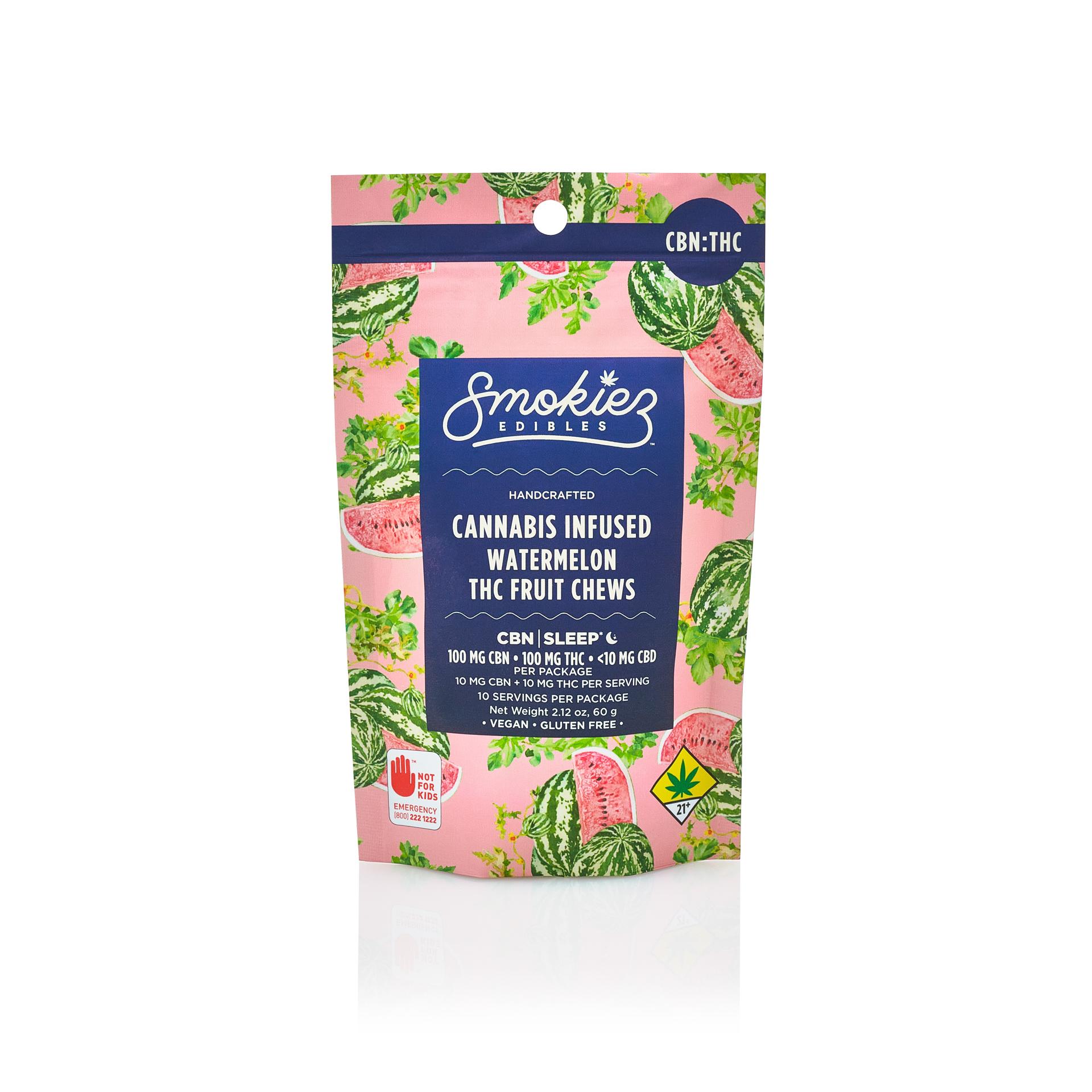 Smokiez Watermelon CBN:THC 1:1