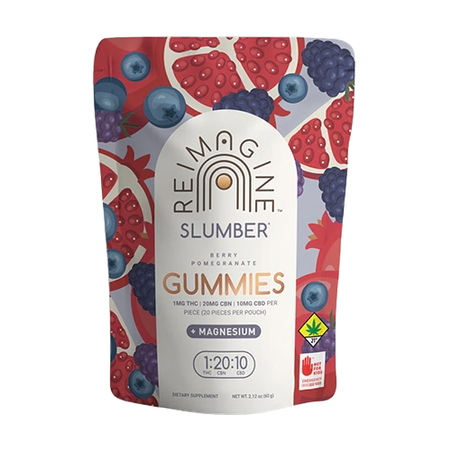 REIMAGINE Gummy - (Slumber) Berry Pomegranate 20:10:1 CBN:CBD:THC 31mg