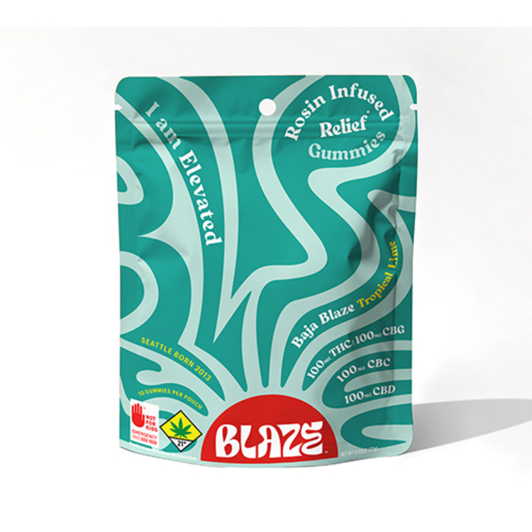 BLAZE GUMMIES: BAJA BLAZE 1:1:1:1 - 10PK (EDIBLE)