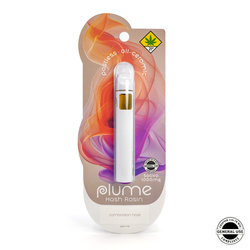 Plume: Permanent Marker Live Resin Ceramic Disposable | Leafly