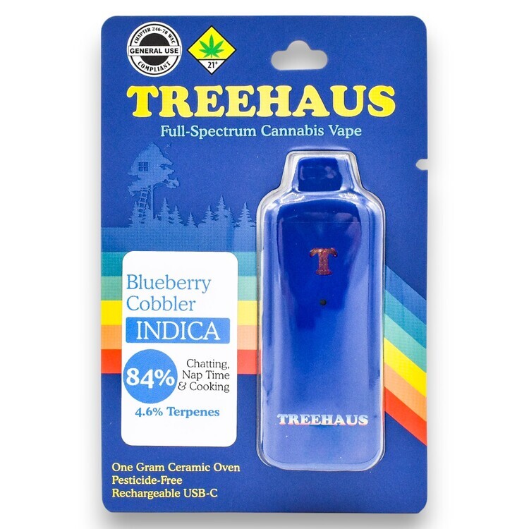 Blueberry Cobbler - Cured Resin Disposable Cartridge