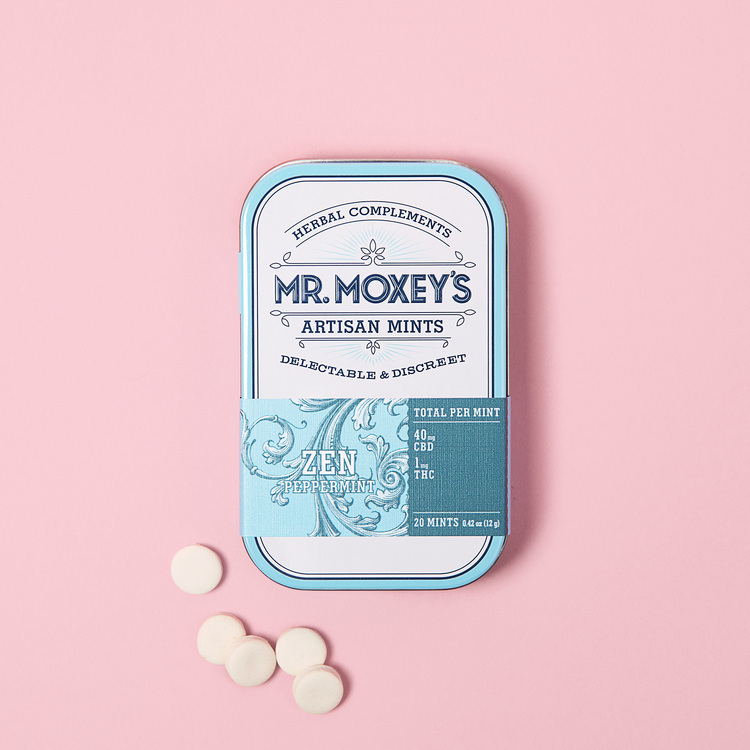 Zen CBD/THC 40:1 Moxey Mints Peppermint