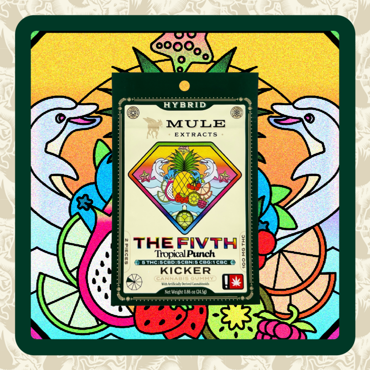 Mule Kicker 100mg Tropical Punch The FIVTH 5:5:5:5:1