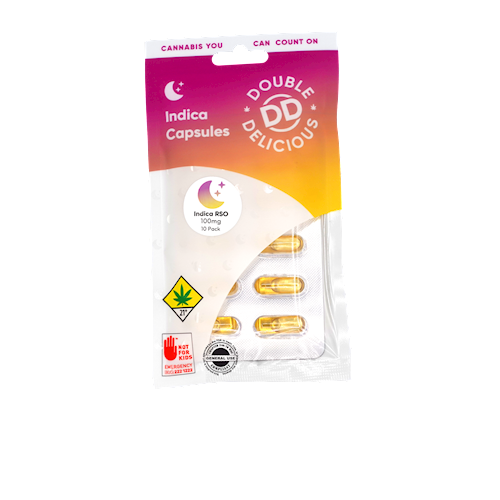 Indica Capsules 100mg 10-pack