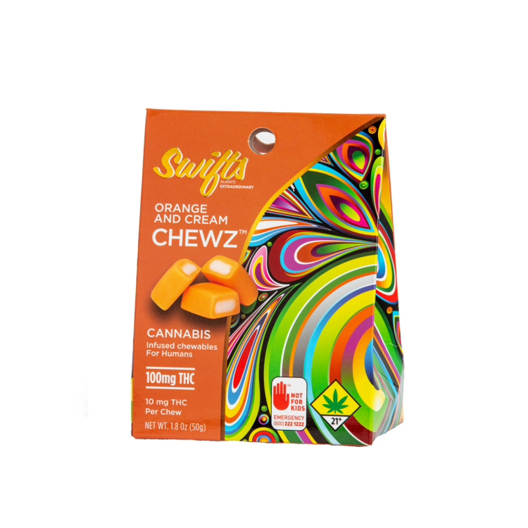 Orange Cream Chewz - 100mg