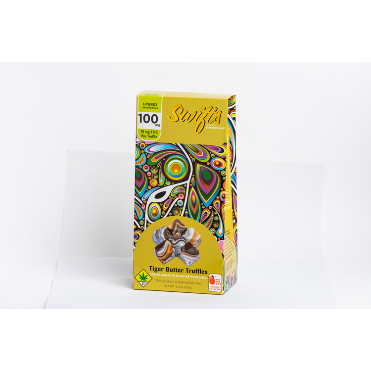 Hybrid Tiger Butter Truffles - 100mg