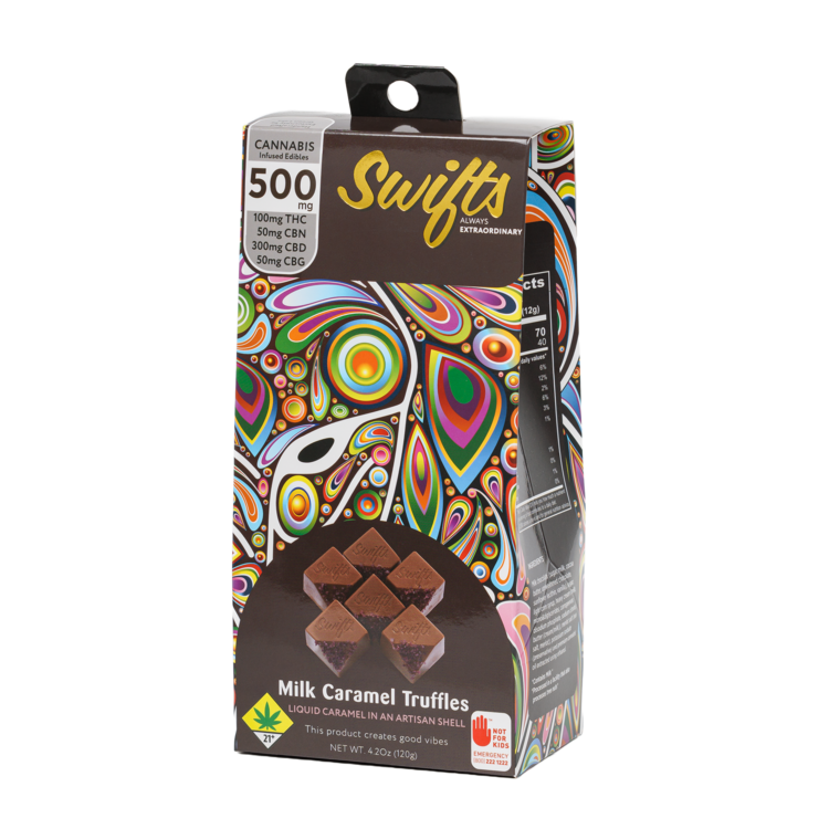 Milk Chocolate Caramel Truffles 10pk