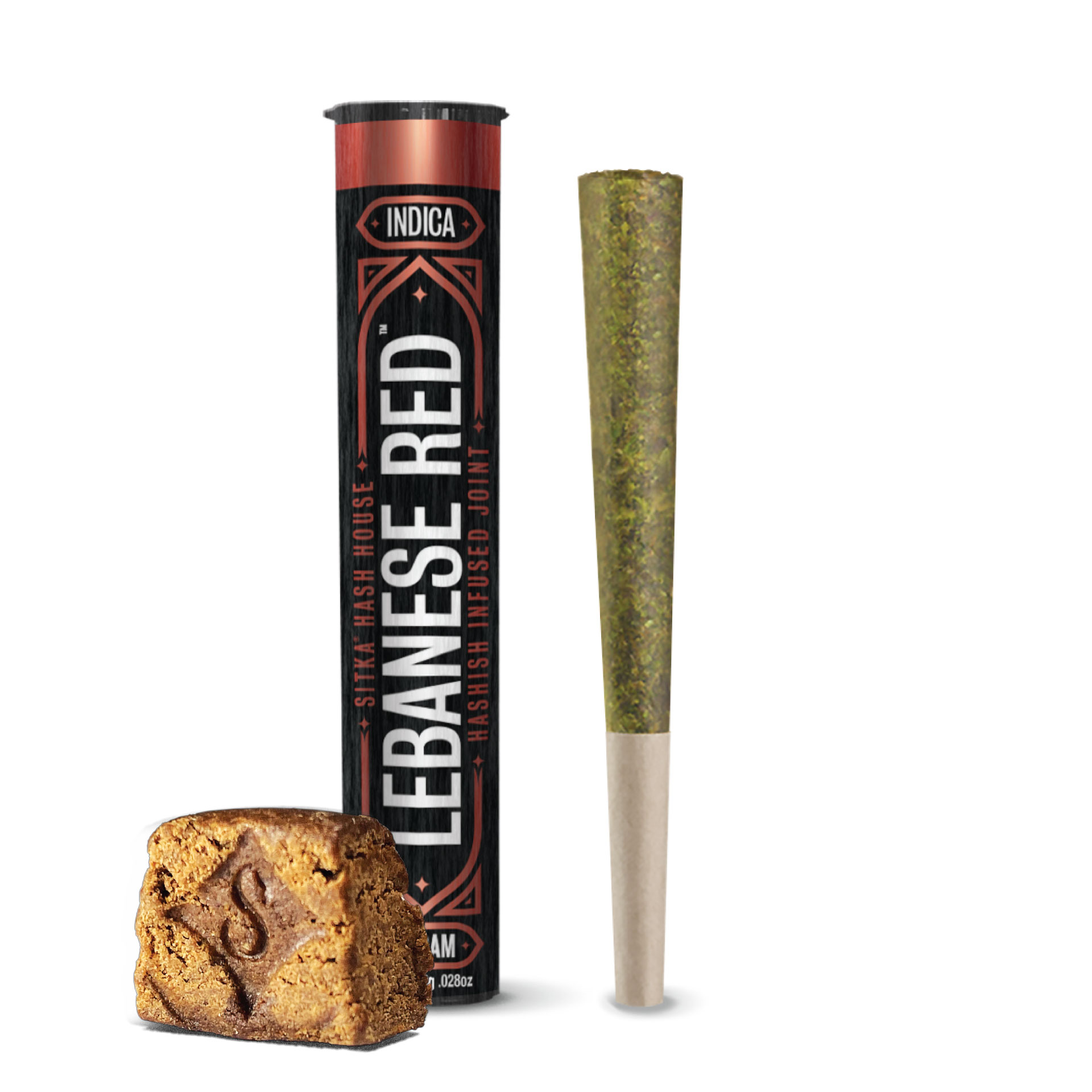 Sitka - Lebanese Red (I) - Hashish Infused Pre-roll - 1g