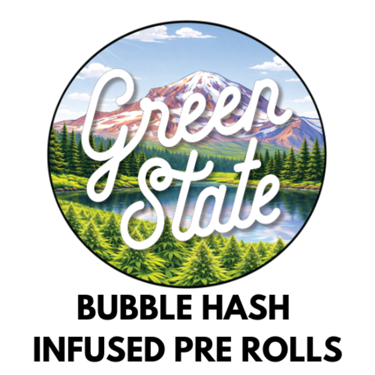 Green State | Bubble Hash Infused Pre-Rolls - Dutch Treat - 1g