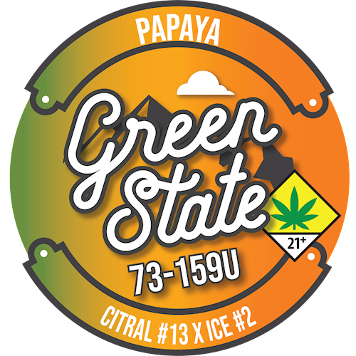 Green State | Hash Rosin - Papaya - 1g