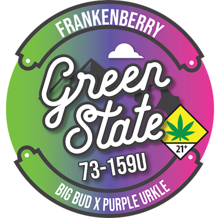 Green State | Hash Rosin - Frankenberry- 1g