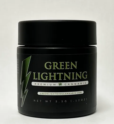 Green Lightning | Wholes | Glitter Bomb | 3.5g