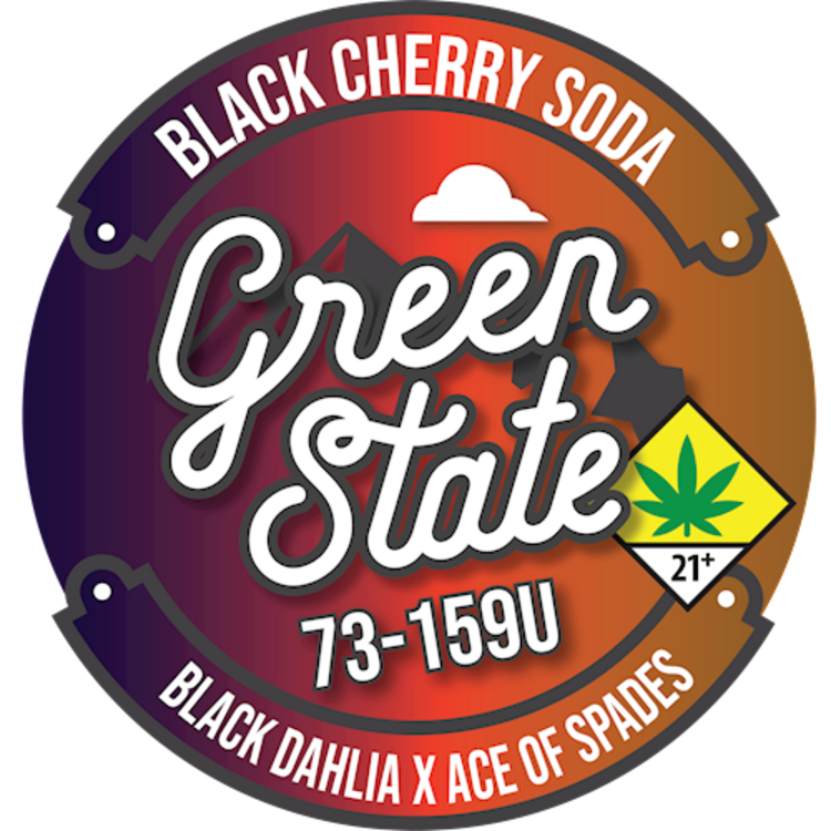 Green State: Black Cherry Soda - Hash Rosin