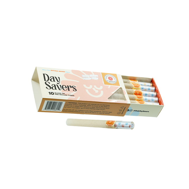PAPERS - DAYSAVERS - Glass Brown Cones (2pk) - $3.00