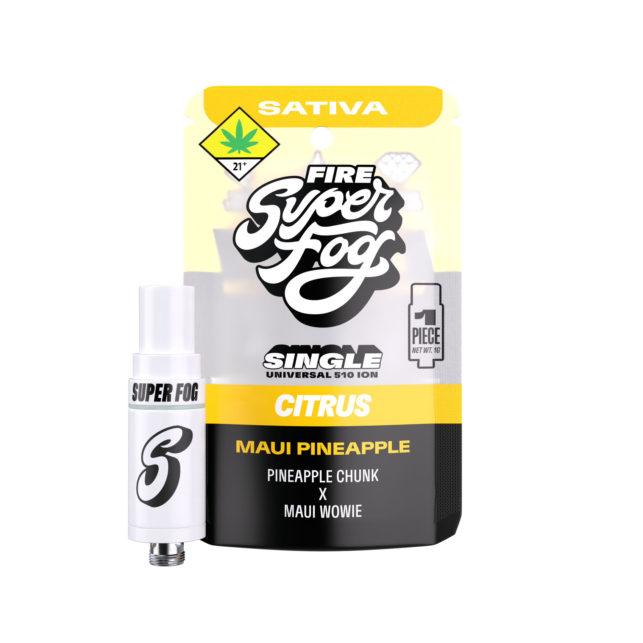 Ion Cartridge Maui Pineapple (S) Fire - Super Fog | Central District