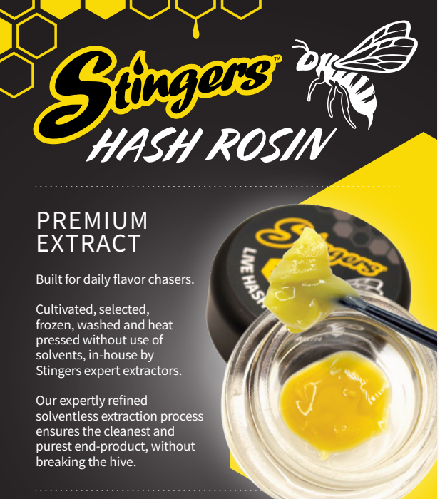 Stinger - Hash Burger Rosin Dab