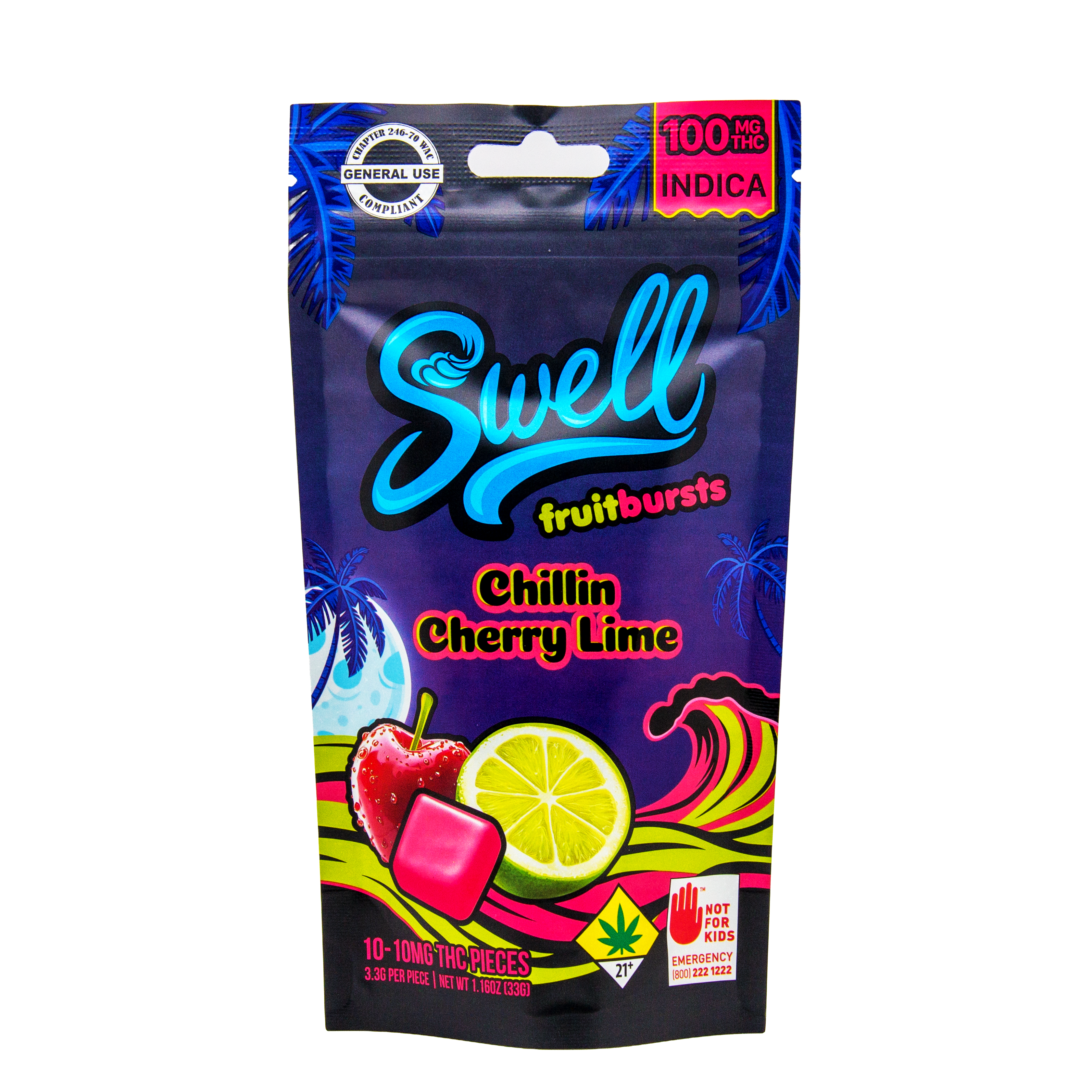 Edible Indica Chillin Cherry Lime