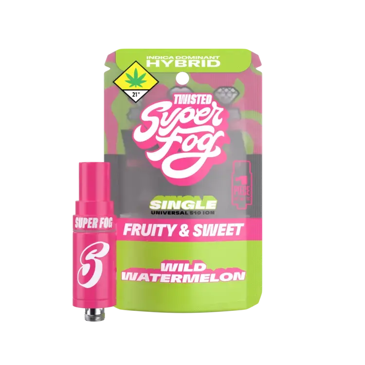 SUPERFOG: TWISTED - ION - WILD WATERMELON - 1 GRAM (CART)