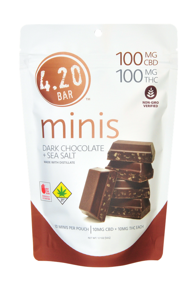420 Minis: Eh 420 Minis - Dark Cocolate Sea Salt