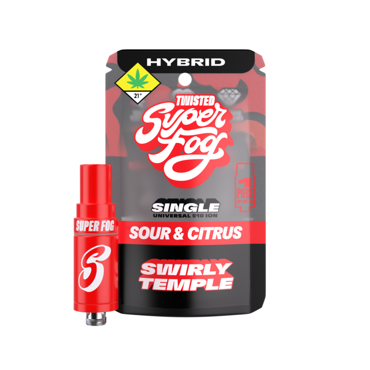Mfused Cartridge Super Fog Twisted Swirly Temple 1g