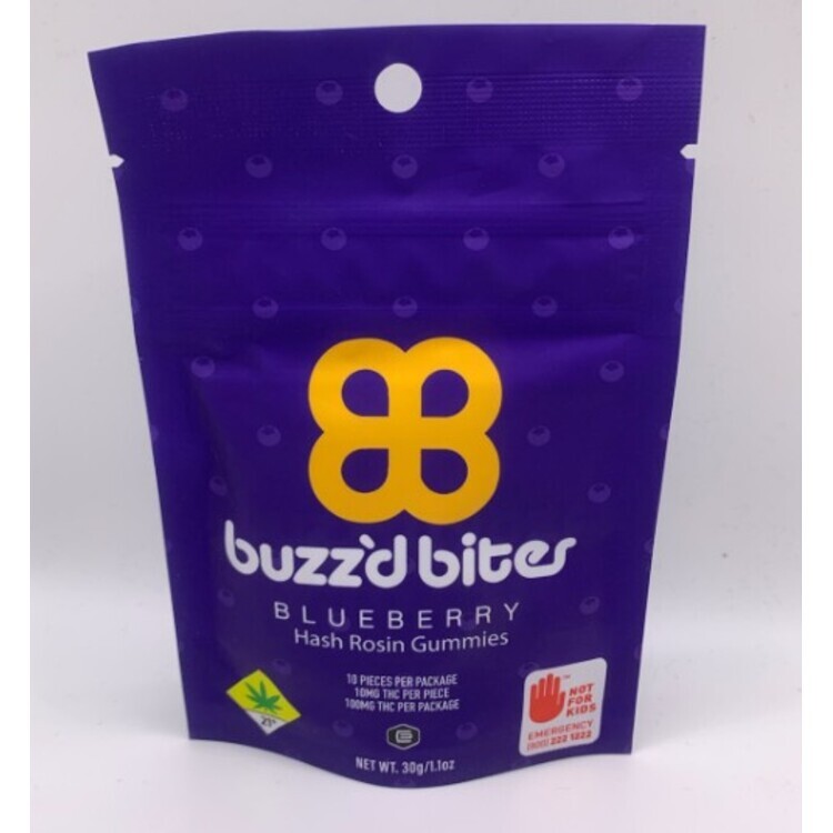 100mg Blueberry Soft Candies Hash Rosin
