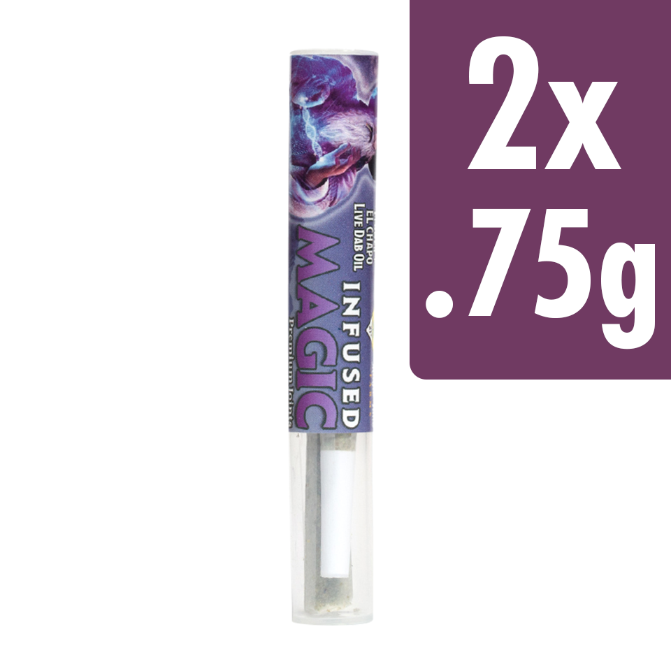 Magic Time Farms - Magic Wand - Hash Burger Infused Joints 2pk