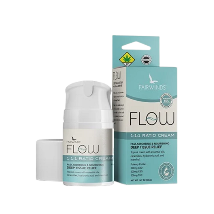 FWR - Topical Flow 1:1:1 Ratio Cream 175mg CBG / 175mg CBD / 175mg THC 1.1oz
