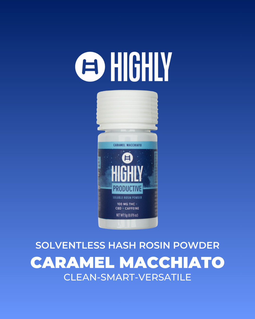 The Highly Co-Labs | Soluble Rosin Powder | Highly Productive Caramel Macchiato | 5g