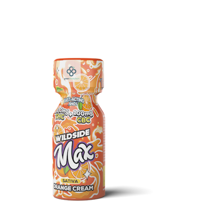 Wildside Beverage Max CBC Orange Cream 1:1 200mg 2oz
