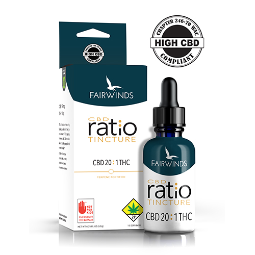 Tincture Ratio CBD 20:1 THC