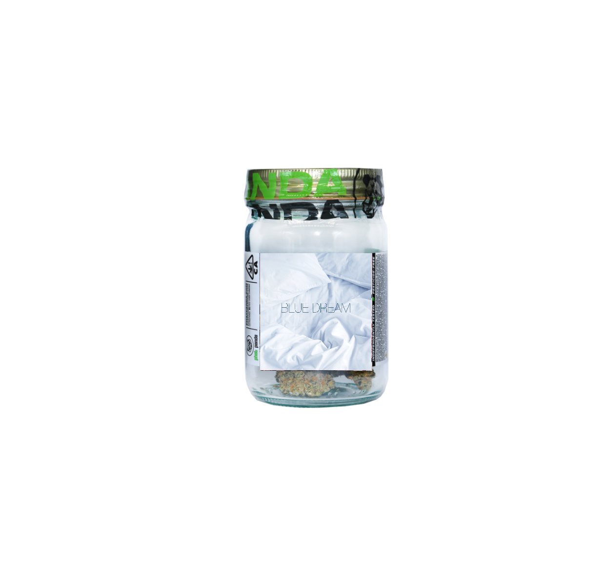 Phat Panda Platinum Line Blue Dream Flower 3.5g