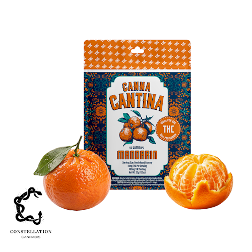 Cantina Gummies Mandarin 10 Pack 100mg