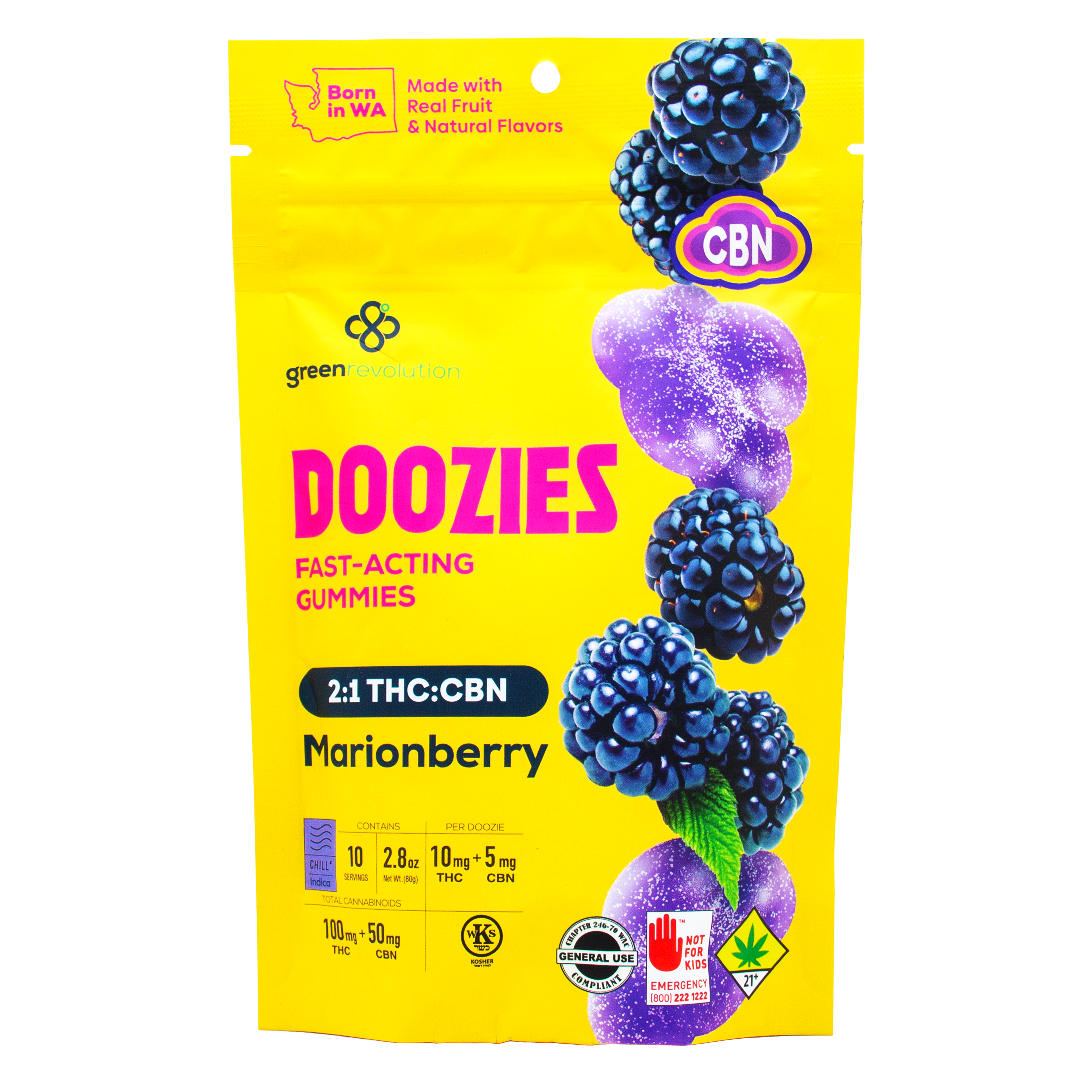 Marionberry 2:1 CHILL 10 Pack