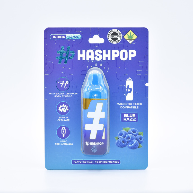 Blue Razz - Flavored Hash Rosin Disposable