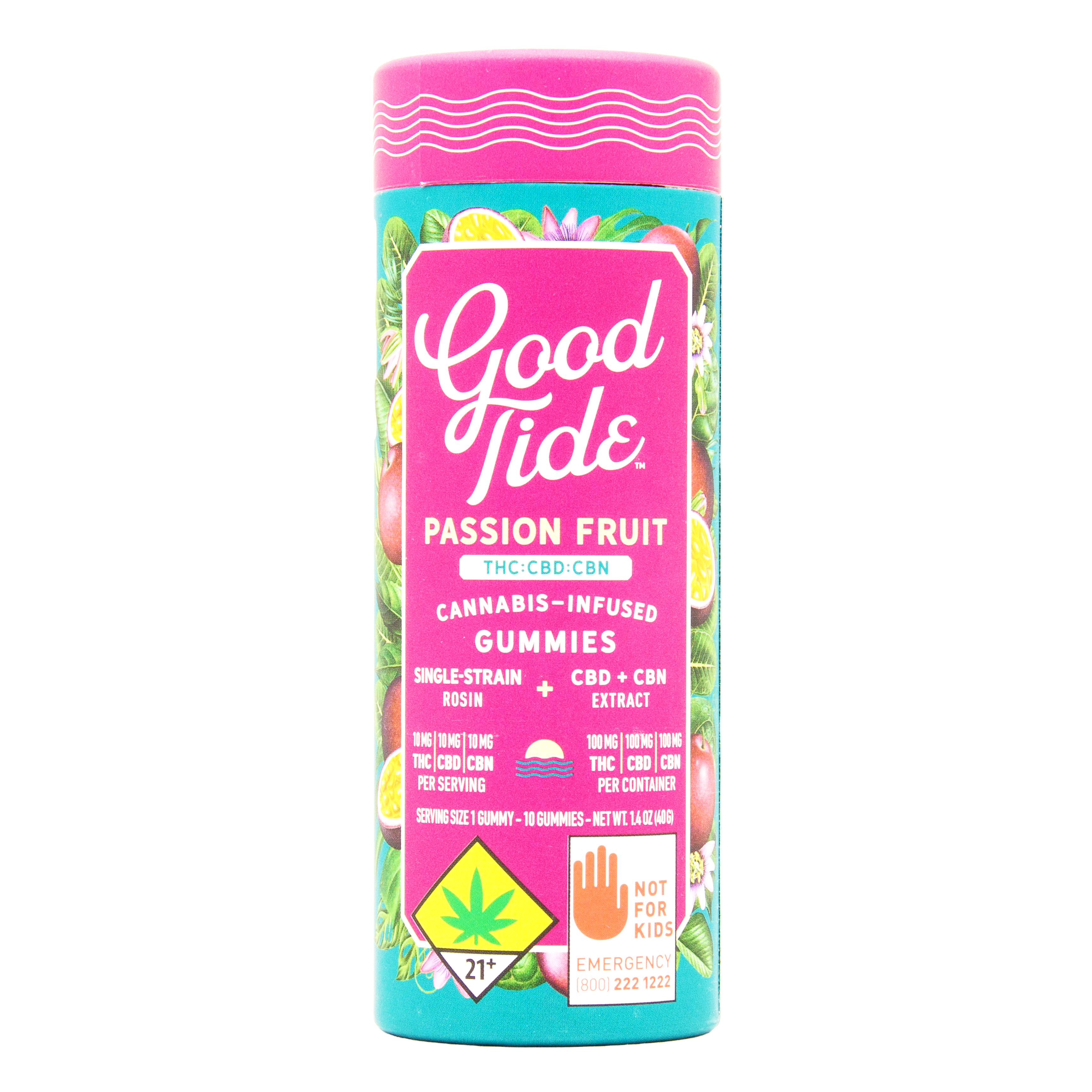 Edible Indica Passion Fruit CBN