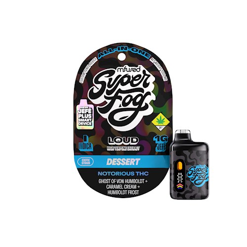 Super Fog - Loud - Notorious THC (Dessert) Jefe Plus Disposable