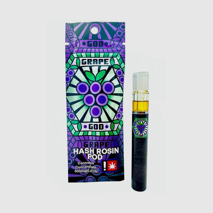 [$48] Grape God Gardens - Banana Cane - Rosin Disposable - (0.5g) - IH
