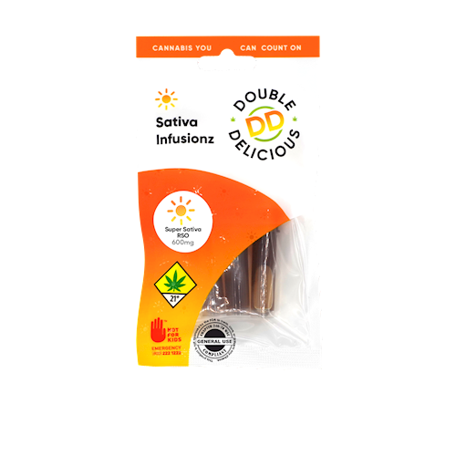 Double Delicious - Sativa RSO Super Infusionz 3pk