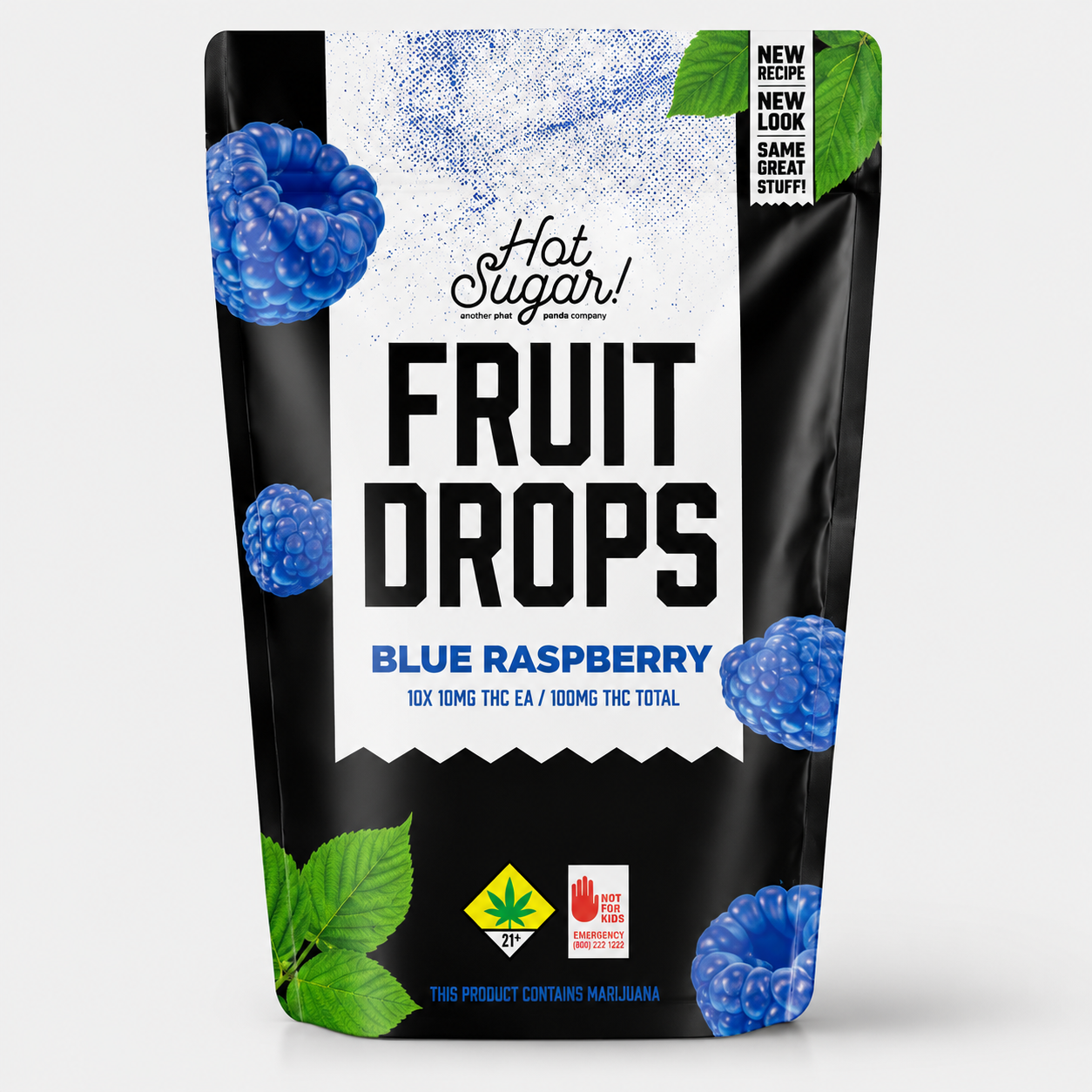 Phat Panda Blue Raspberry 100mg