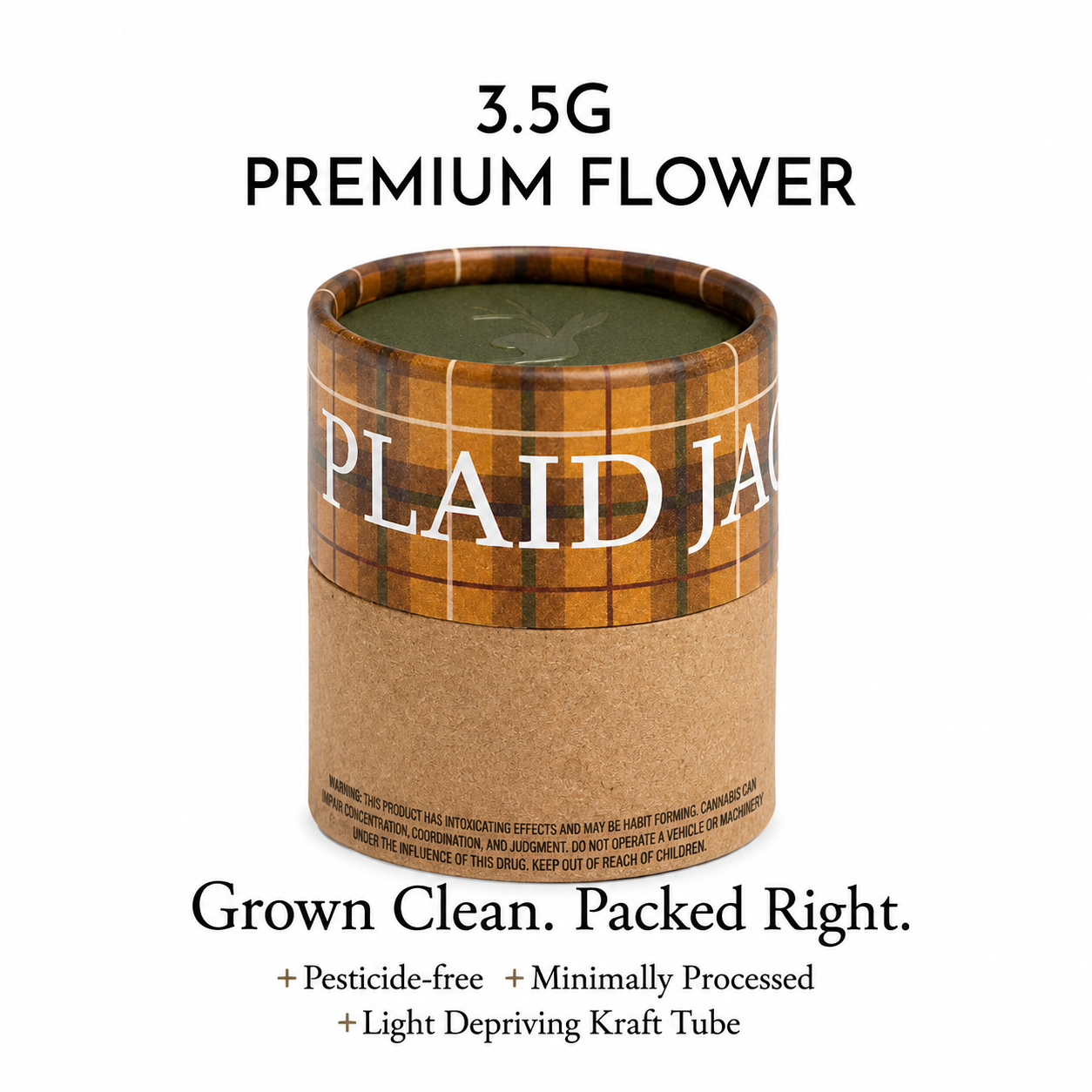 Plaid Jacket FL Hash Burger 3.5g