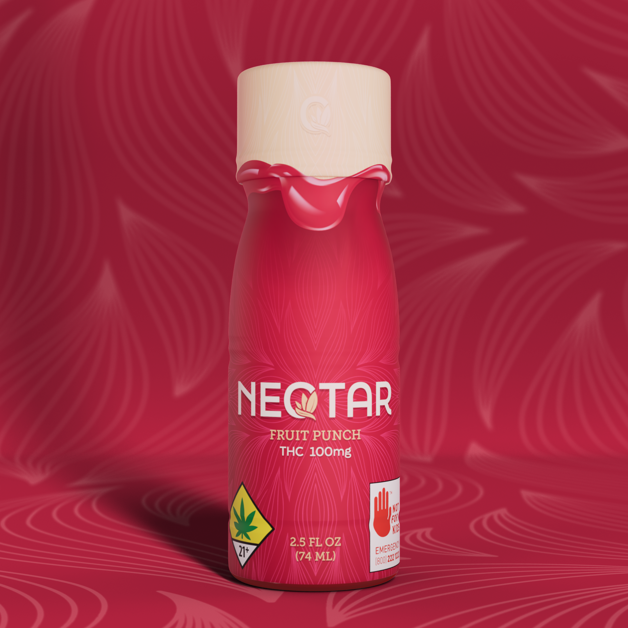 NeQtar - Shot - FRUIT PUNCH - 100mg THC