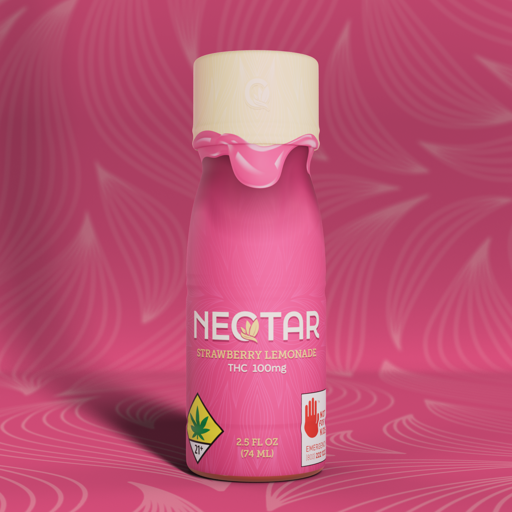 NeQtar - Shot - STRAWBERRY LEMONADE - 100mg THC