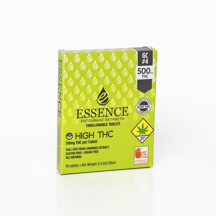 GREE Capsule GG#4 Hybrid High THC 500mg 10pk MED ONLY