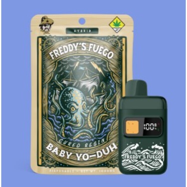 1g Baby Yo-Duh Cartridge Cured Resin Disposable