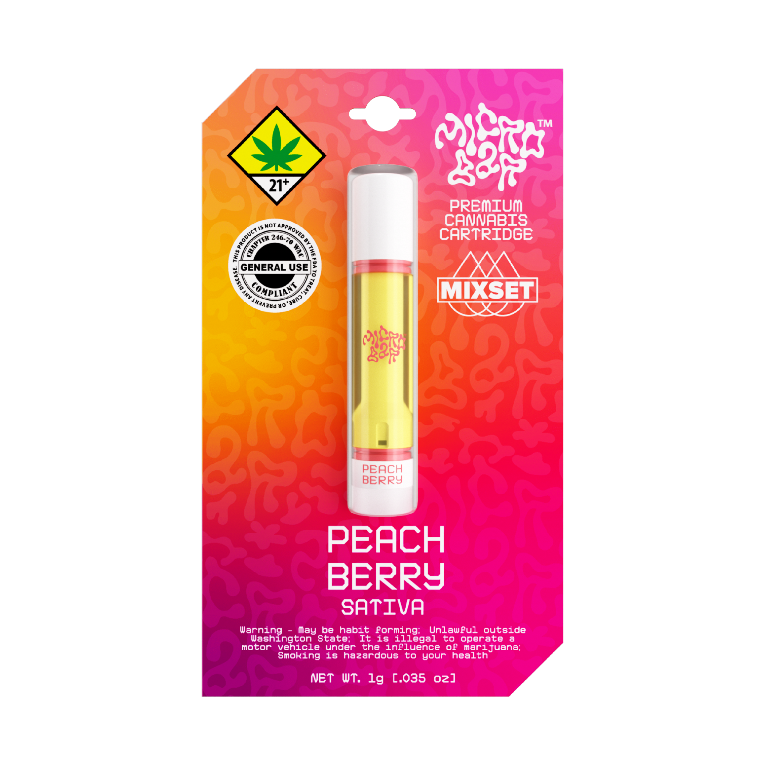 断捨離ღ* peach berry *ღ Cartridge Peach Berry - Micro Bar | Central District
