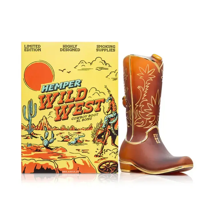 Wild West Cowboy Boot Bong