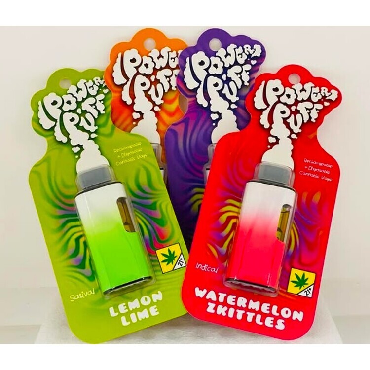 POWER PUFF WATERMELON ZKITTLEZ 1G DISPOSABLE